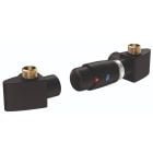 Sada koupelnový radiátor Instal Projekt Retto RET-50/180C31, termostatická sada Instal Projekt Z17 606400001C31