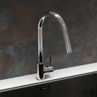 Sada granitový dřez Blanco Etagon 500-U 525887, kuchyňská baterie Oltens Litla 35204100