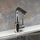 Sada kuchyňská baterie Oltens Myvat 35205100, dřez Tectonite Franke Sirius 114.0503.041