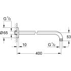 Sada vanová baterie Grohe Eurocube 24062000, hlavová sprcha Grohe Vitalio Comfort 26695000, 26405000, 35600000, 27851000