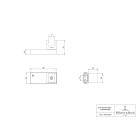 Sada vanová baterie Villeroy & Boch Universal Taps & Fittings TVD00065300061, podomítkový prvek baterie Villeroy & Boch Universal Taps & Fittings TVD00065100000, TVC00040220061, TVC00045453061, TVC00045900061, TVC00045700061, TVS10900300061, TVC0000350006