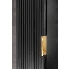 Sada zrcadlo Comad Apollo 2 LUSTRO APOLLO 2 900X700, skříňka Comad Adel Black ADEL BLACK 80-01-B-1D, ADEL BLACK 82-60-B-2S, UM-6289MAGIC50DP, NATURE WOTAN 89-60-46 M