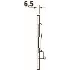 Sada WC mísa se sedátkem s pomalým sklápěním Duravit ME by Starck 45300900A1, podomítkový WC modul Duravit DuraSystem WD1029000000, WD5009011000