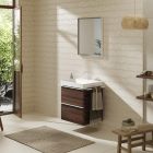 Sada skříňka Hansgrohe Xelu Q 54026700, umyvadlo Hansgrohe Xelu Q 61016450