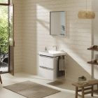 Sada skříňka Hansgrohe Xelu Q 54023000, umyvadlo Hansgrohe Xelu Q 61017450