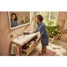 Sada skříňka Hansgrohe Xelu Q 54037000, umyvadlo Hansgrohe Xelu Q 61042450