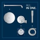 Set sprchová sada Grohe Precision Smartcontrol 34878000, stěrka na vodu Grohe 4067393055617