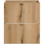 Sada skříňka Comad Nova Oak NOVA OAK A 82-50-2S, umyvadlo Comad Gaja UN-GAJA35-SW 78570A(35), NOVA OAK A 89-50