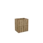 Sada skříňka Comad Nova Oak NOVA OAK A 82-50-2S, deska Comad Nova Black NOVA BLACK B 89-50