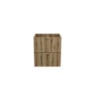 Sada skříňka Comad Nova Oak NOVA OAK A 82-50-2S, deska Comad Nova Black NOVA BLACK B 89-50