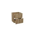 Sada skříňka Comad Nova Oak NOVA OAK A 82-50-2S, deska Comad Nova Black NOVA BLACK B 89-50