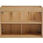 Sada skříňka Comad Nova Oak NOVA OAK A 82-80-2D, umyvadlo Comad Beyond BEYOND 5 WHITE ( E-6564 ), NOVA WHITE 89-80