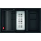 Sada granitový dřez Franke Kanon 125.0721.162, kuchyňská baterie Franke Eos 115.0590.045