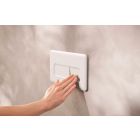 Sada WC mísa se sedátkem s pomalým sklápěním Hansgrohe EluPura Q 60293450, podomítkový WC modul Hansgrohe iFrame universal 01022180, 66001700