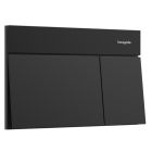 Sada splachovací tlačítko Hansgrohe Element E 66003670, záchodová mísa Hansgrohe EluPura S 60193450, 01022180, 60148450