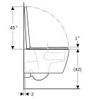 Sada WC mísa se sedátkem s pomalým sklápěním Geberit iCon 503.048.00.8, podomítkový WC modul Geberit Duofix 111.320.00.6