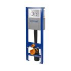 Sada WC mísa se sedátkem s pomalým sklápěním Cersanit Zen S701-428, modul pro závěsné WC s tlačítkem Cersanit S701-778