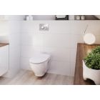 Sada WC mísa se sedátkem s pomalým sklápěním Cersanit Zen S701-428, modul pro závěsné WC s tlačítkem Cersanit S701-778