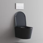 Sada záchodová mísa Kronenbach Tube KB100082MB, záchodové prkénko Kronenbach Tube KB100083MB