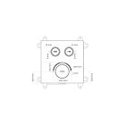 Sada vanová baterie Oltens Onega 34602810, hlavová sprcha Oltens Vindel 37006810, 39402810, 39305810, 37106810, 37203800