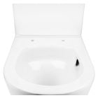 Sada kompaktní záchodová mísa Oltens Jog 44500000, záchodové prkénko Oltens Hamnes 45111000