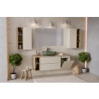 Sada skříňka Comad Dalia Cashmere DALIA CASHMERE 82-60-46-2S, deska na skříňku Comad Nordic Cremona CREMONA 89-80-46 M, CREMONA UN 81-20-44