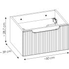 Sada skříňka Comad Nova Cashmere NOVA CASHMERE 80-35-1D1DK, skříňka Comad Nova Cashmere NOVA CASHMERE 82-50-40-1S, COAST EVOKE UN 81-50-29, NOVA OAK A 89-50