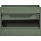 Sada skříňka Comad Sombra Green SOMBRA GREEN 82-80-46-2S, umyvadlo Comad Sky SKY 1 BLACK MATT 80 DP ( E-8099-80 ), NIAGARA UM 03 BLACK 86001B