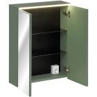 Sada skříňka Comad Sombra Green GREEN UN 84-60-2D, skříňka Comad Sombra Green SOMBRA GREEN 82-60-46-2S, SKY 1 BLACK MATT 60 DP ( E-8099-60 )
