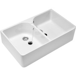 Villeroy & Boch O.Novo keramický dřez 89.5x55 cm bílá 63320001