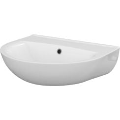 Cersanit President umyvadlo 50x43 cm půlkruhový bílá K08-003