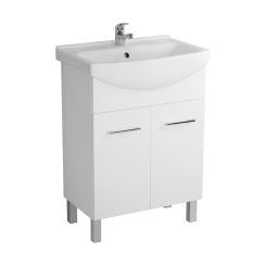 Cersanit Olivia skříňka 57x34x79.4 cm stojící pod umyvadlo bílá S543-004-DSM