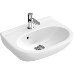 Villeroy & Boch O.Novo umyvadlo 45x35 cm půlkruhový klasický bílá 53604601