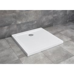 Radaway Doros Plus C čtvercová sprchová vanička 80x80 cm bílá SDRPC8080-01