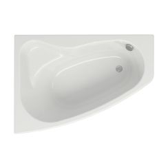 Cersanit Sicilia rohová vana 140x100 cm Levostranná bílá S301-093