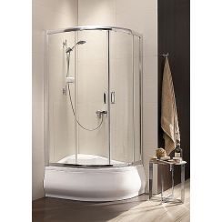 Radaway Premium Plus E 1700 sprchový kout 120x90 cm půlkulatá 30483-01-01N