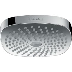 Hansgrohe Select hlavová sprcha 18x18 cm čtvercový chrom-bílá 26524400