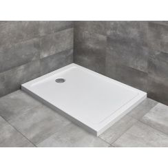 Radaway Doros Plus F obdélníková sprchová vanička 120x80 cm bílá SDRFP1280-01