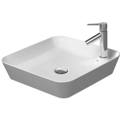 Duravit Cape Cod umyvadlo 46x46 cm čtvercový na pult bílá 2340460000