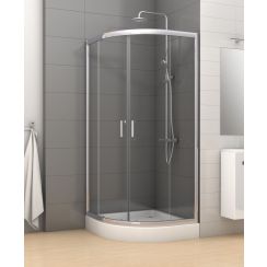 New Trendy Varia sprchový kout 90x90 cm půlkulatá / K-0153
