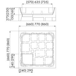 Schedpol Stabilsound polystyrenový nosič 2.004