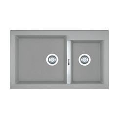 Franke Java JAG 620 zlewozmywak 86x51 cm z Fragranitu+ kamienny szary 114.0367.689