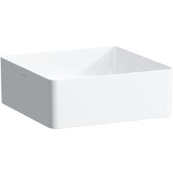 Laufen Living Square umyvadlo 36x36 cm čtvercový na pult bílá lesk H8114330001121