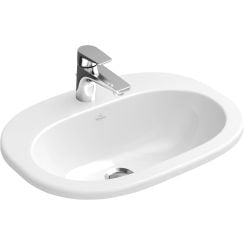 Villeroy & Boch O.Novo umyvadlo 56x40.5 cm oválný zápustný bílá 416157R1