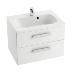 Ravak Chrome skříňka 80x49x50 cm závěsná pod umyvadlo bílá X000000922