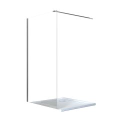 Besco Aveo sprchová zástěna 140 cm chrom lesk/průhledné sklo AV-140-195-C