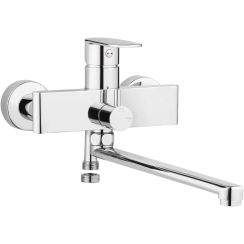 Deante Alpinia umyvadlová baterie na stěnu chrom BGA_056M
