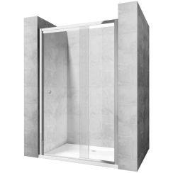 Rea Wiktor sprchové dveře 80 cm sklopné chrom lesk/průhledné sklo REAK0548