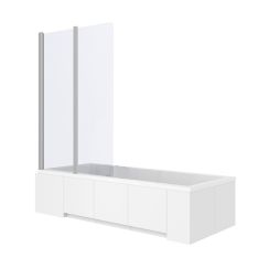 Rea Agat vanová zástěna 80 cm dvoudílný REA-W0700