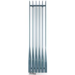 Terma Cyklon V koupelnový radiátor designově 190x49.5 cm bílá WGCYV190049K916YL